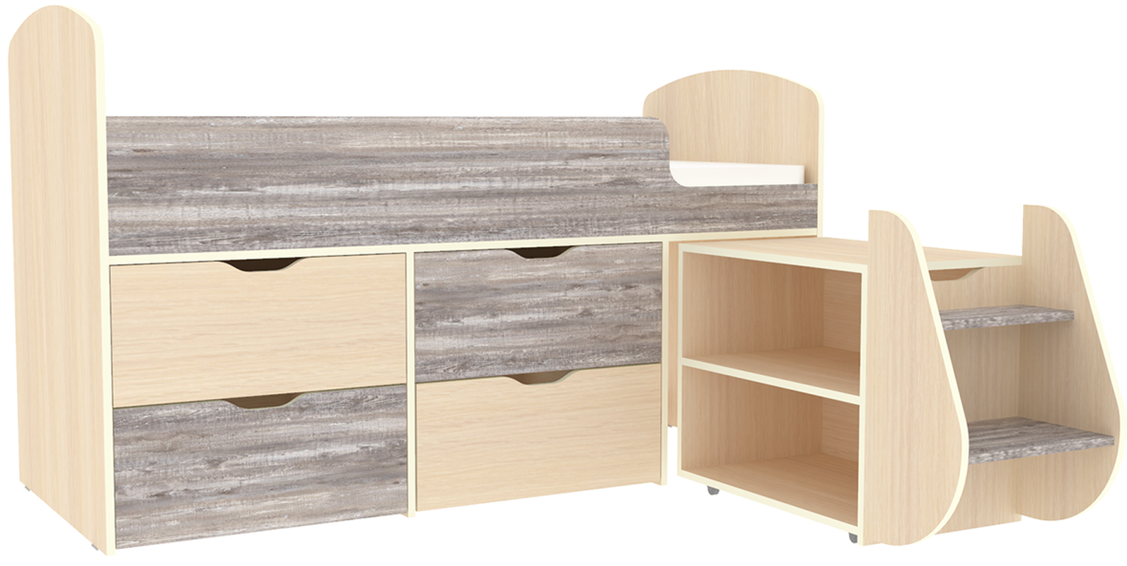 Изображение товара Кровать Кариви КИВи 164x101 см с ящиками для хранения