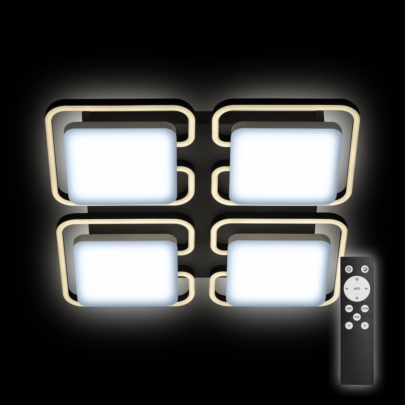 Изображение товара Люстра потолочная светодиодная RITTER 52008 5 Etro 45 м² теплый белый свет