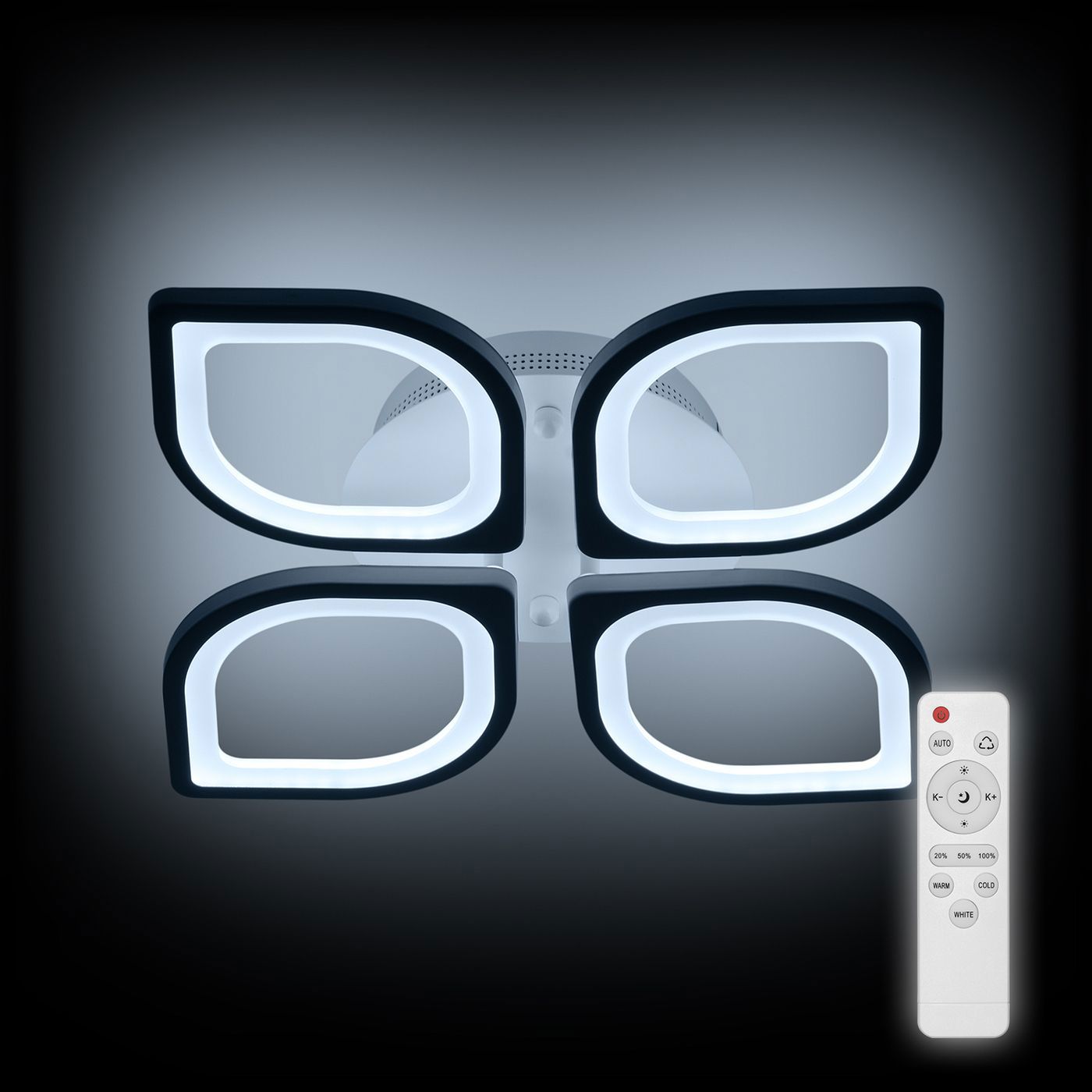 Изображение товара Люстра потолочная светодиодная RITTER 52030 6 для помещений до 25 м² белый стиль современный