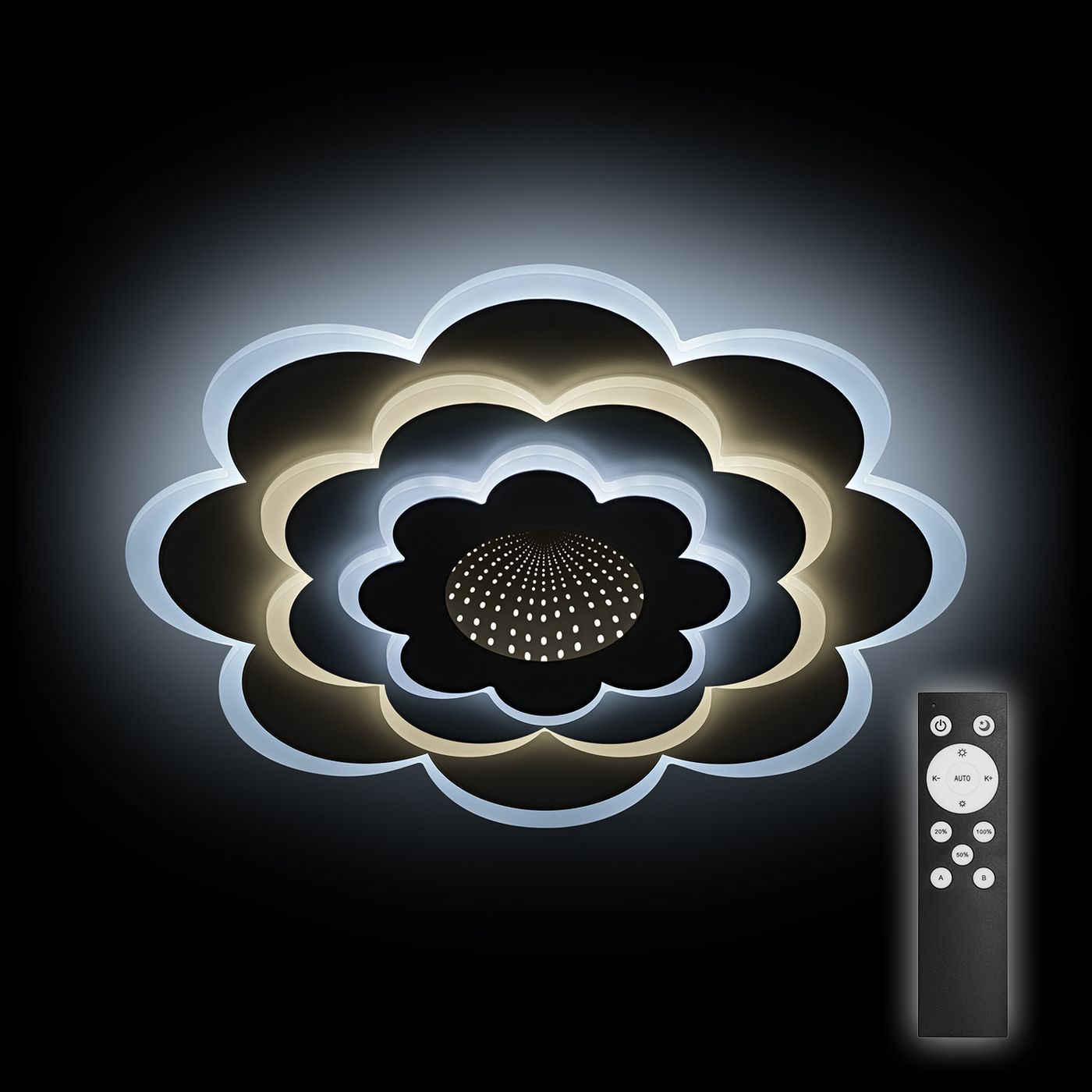 Изображение товара Люстра потолочная светодиодная RITTER 52001 6 с теплым белым светом