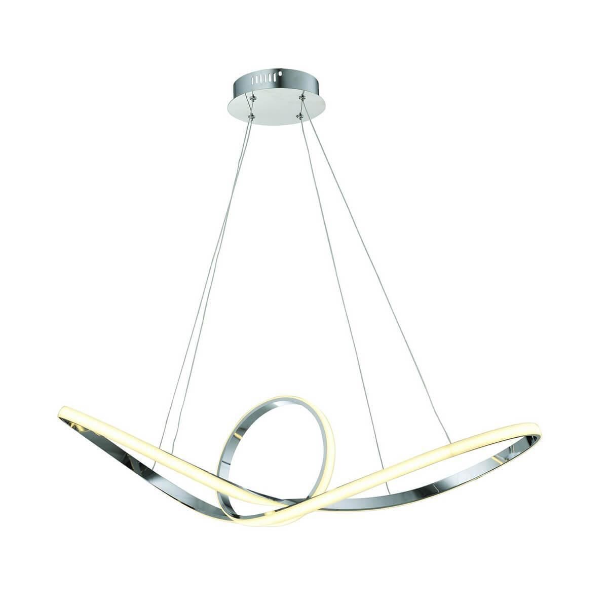 Изображение товара Люстра подвесная светодиодная ZUMALINE MP48006-1H DARIO современная серый хром 2.3 м²