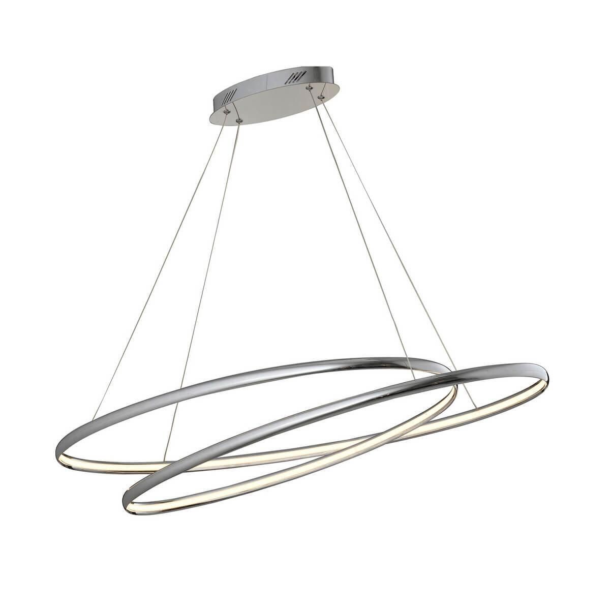 Изображение товара Люстра подвесная светодиодная ZUMALINE MP57054-A Peria 2.70 м² теплый белый свет цвет серый