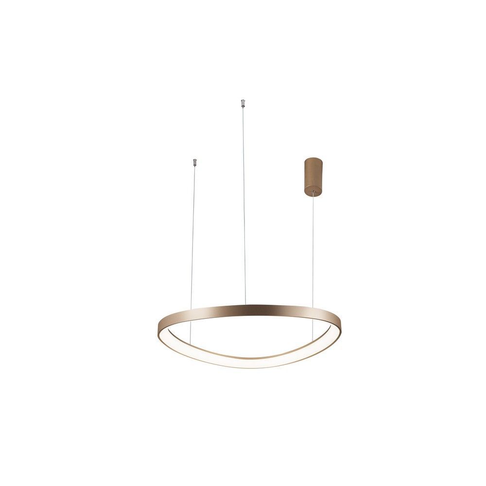 Изображение товара Люстра подвесная светодиодная APLOYT Zula 4 м² теплый белый коричневый стиль модерн