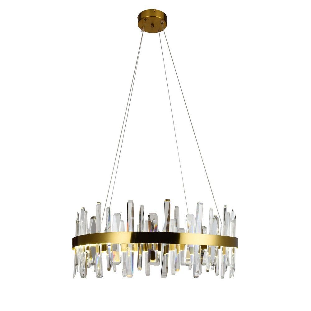 Изображение товара Люстра подвесная светодиодная APLOYT Leon 6.8 м² бронза нейтральный белый свет