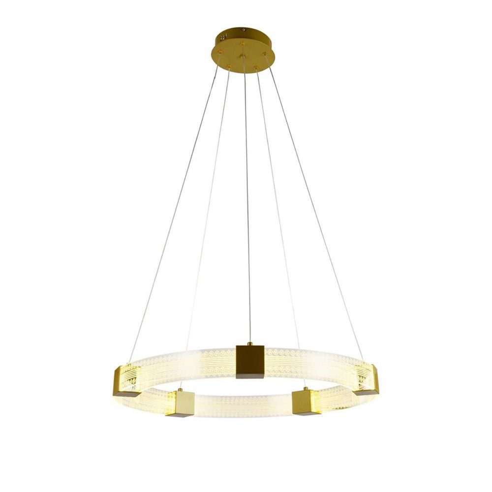Изображение товара Люстра подвесная светодиодная APLOYT Misia 3.3 м² золотой стиль модерн