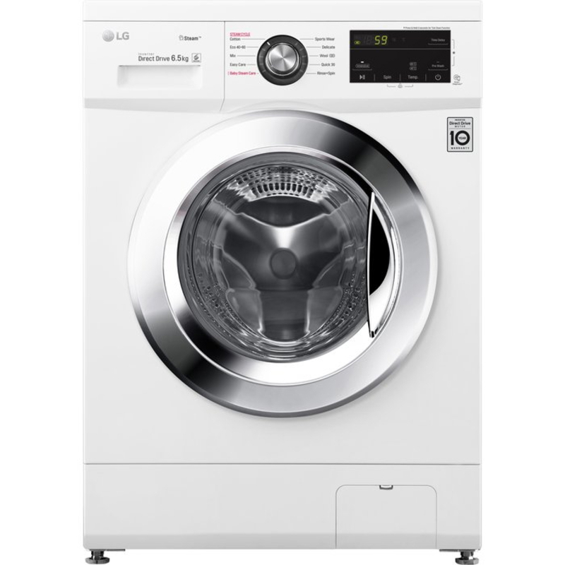 Изображение товара Стиральная машина LG F2J3WY5WE 6.5 кг Max 1200 об/мин Белая