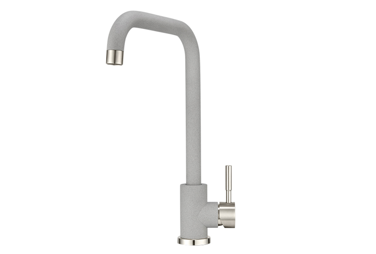 Изображение товара Смеситель для кухни однорычажный Granula 4033 излив 26.5 см цвет серый