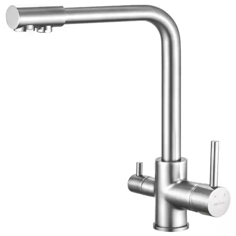 Изображение товара Смеситель для кухни однорычажный Shevanik S38 29.5 см хром с фильтром