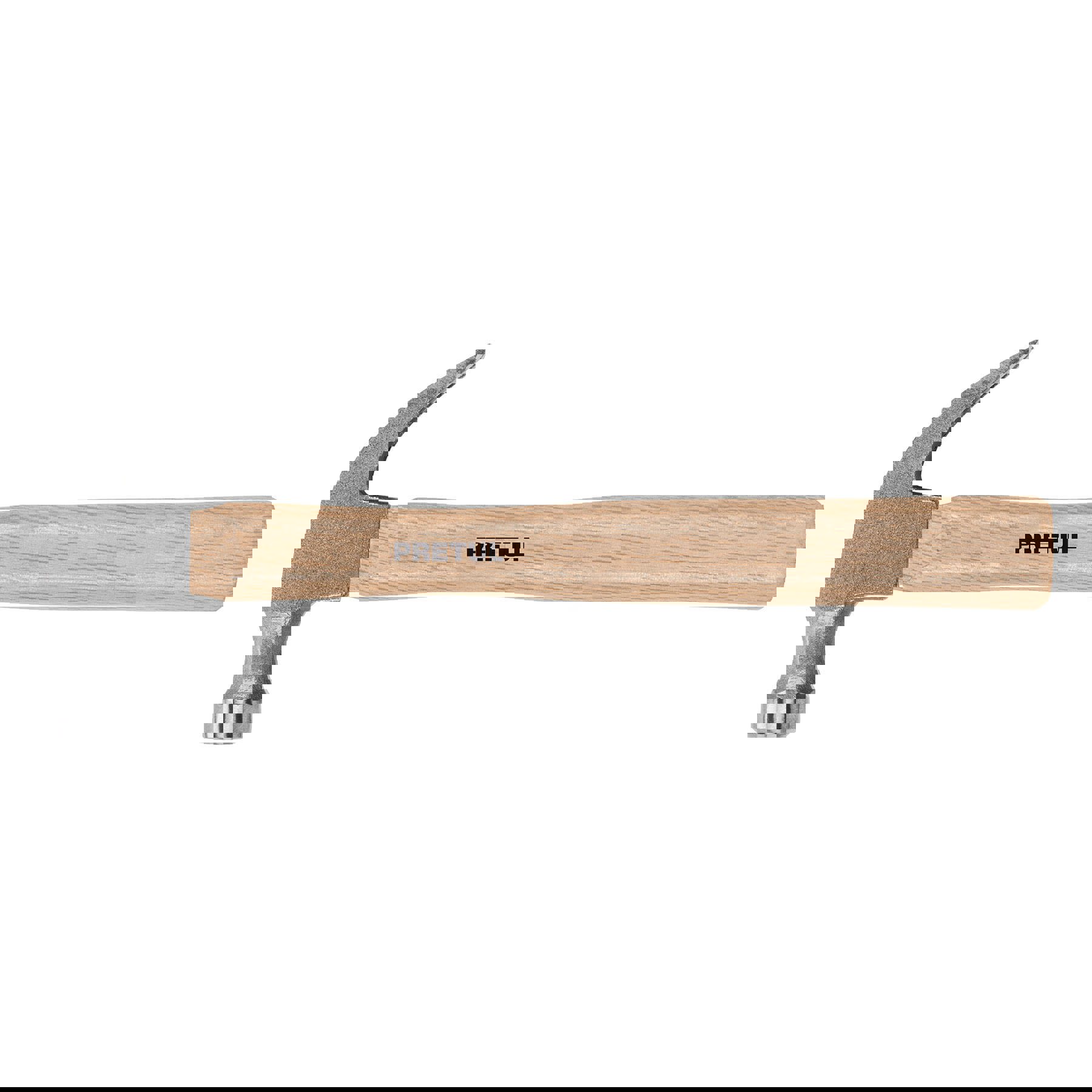 Изображение товара Молоток-гвоздодер PRETUL 22290 с деревянной рукояткой 450 г Мексика