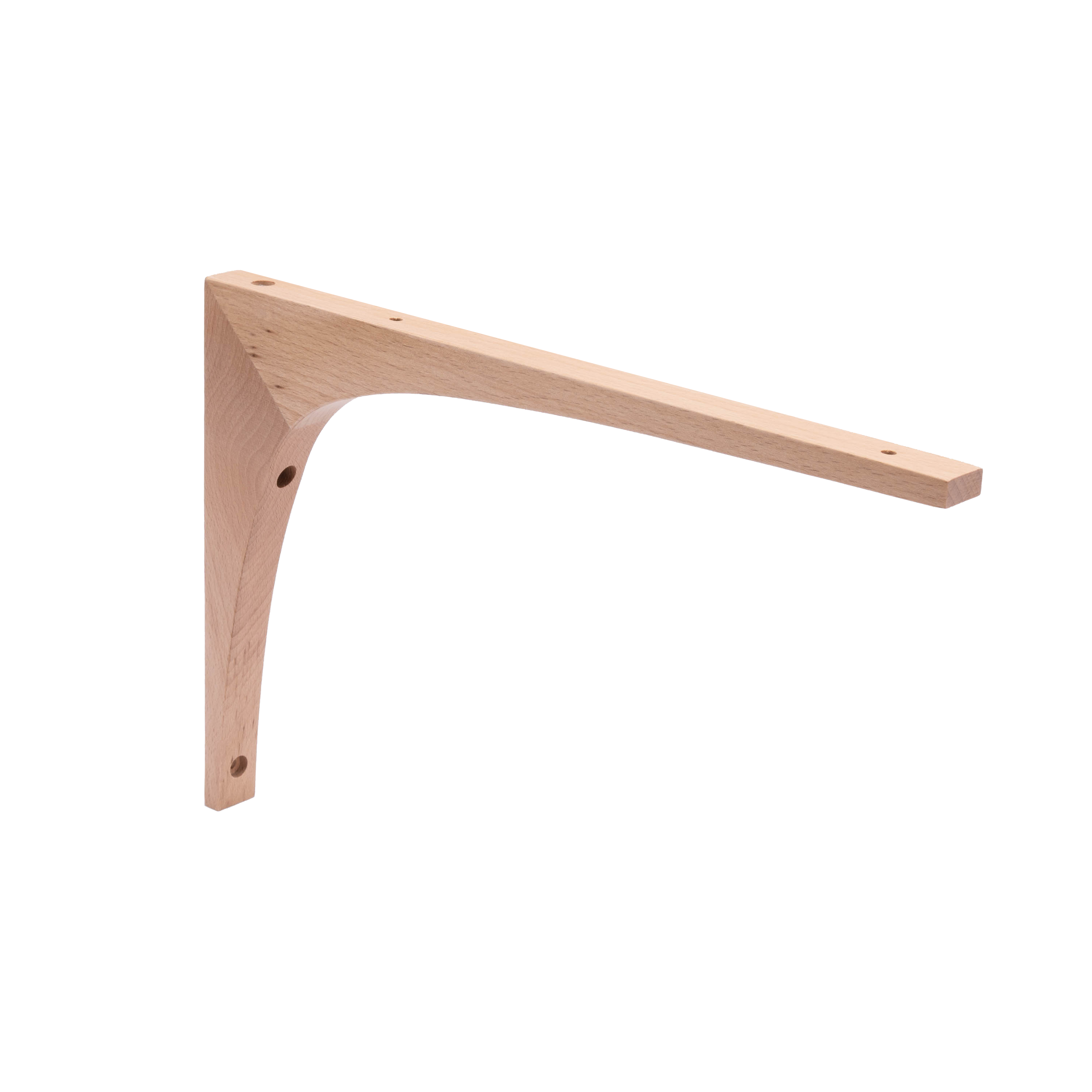 Изображение товара Кронштейн Spaceo 20x30 см нагрузка до 30 кг цвет дерево 2 шт