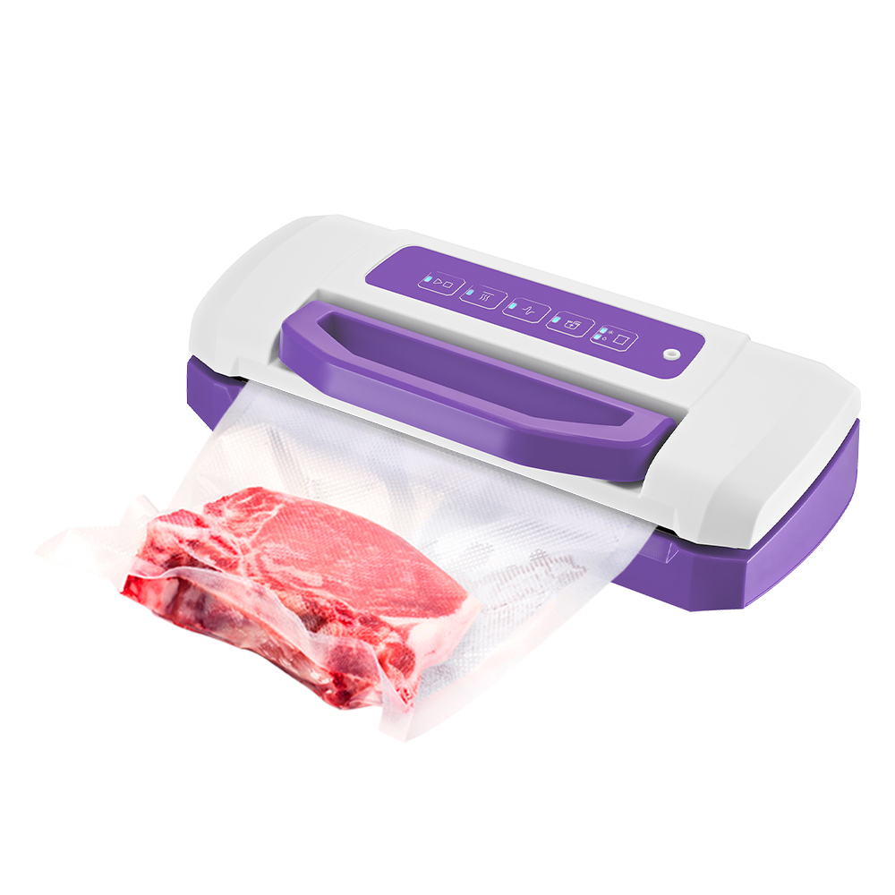 Изображение товара Вакуумная упаковочная машина Kitfort КТ-1524-1 фиолетовая с функциями вакуумирования и запайки