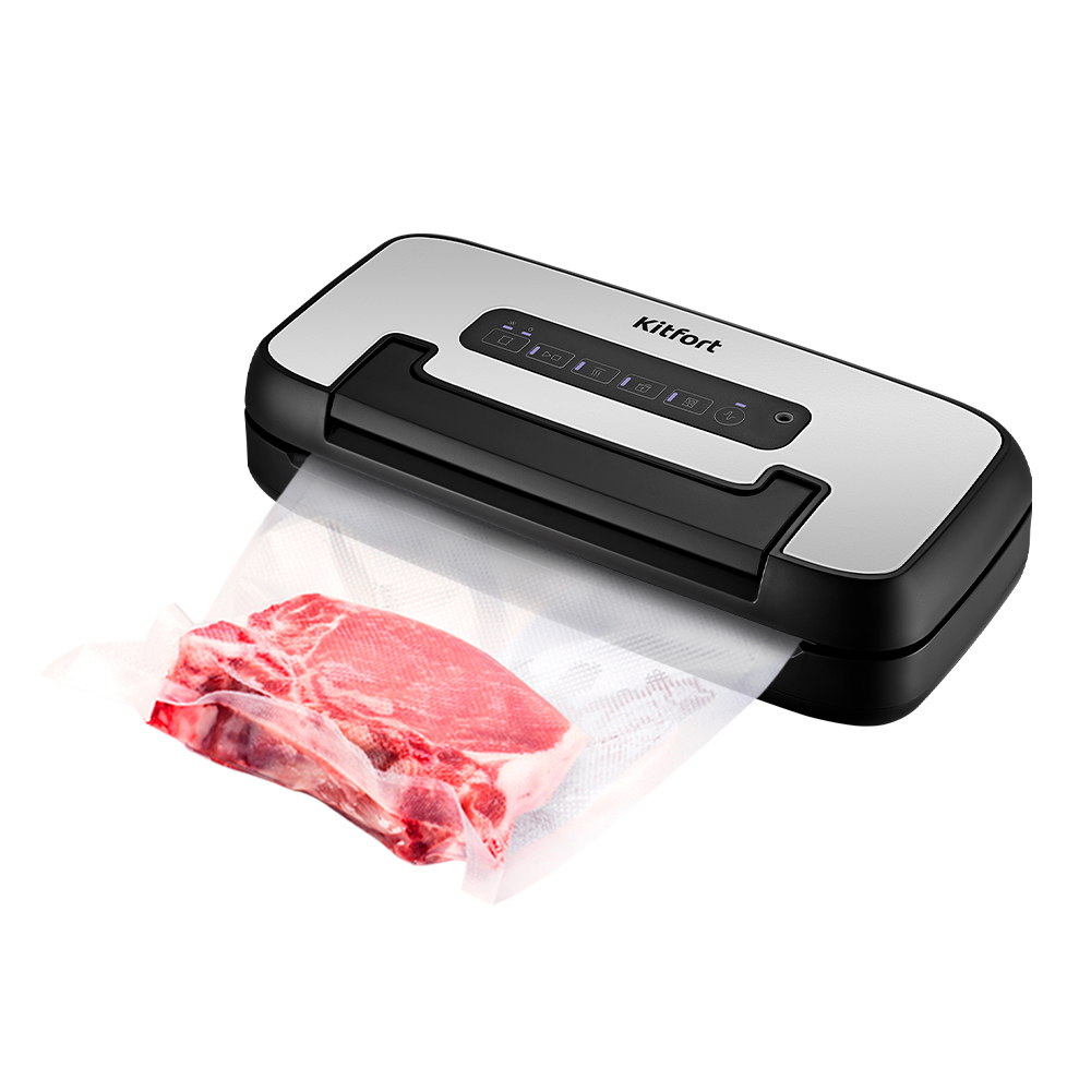 Изображение товара Вакуумная упаковочная машина Kitfort КТ-1525 из нержавеющей стали