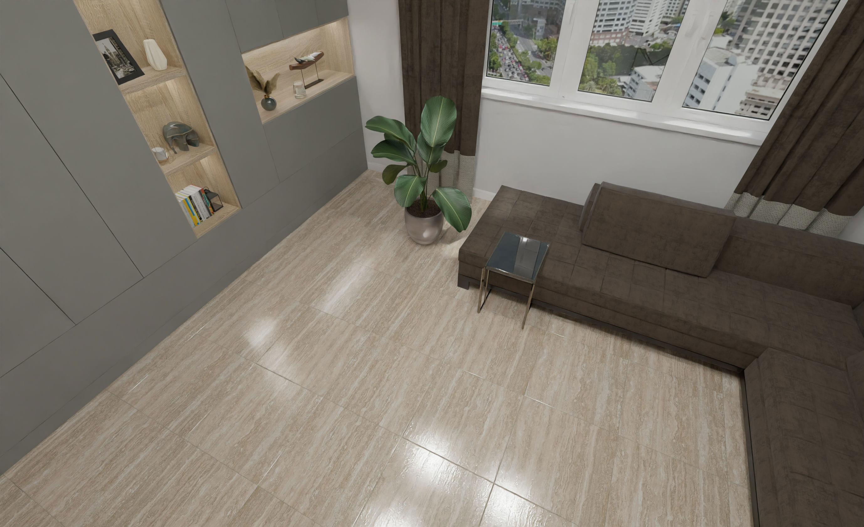 Изображение товара Керамогранит Гранитея Allaki Beige G202PR 600x600 мм бежевый полированный