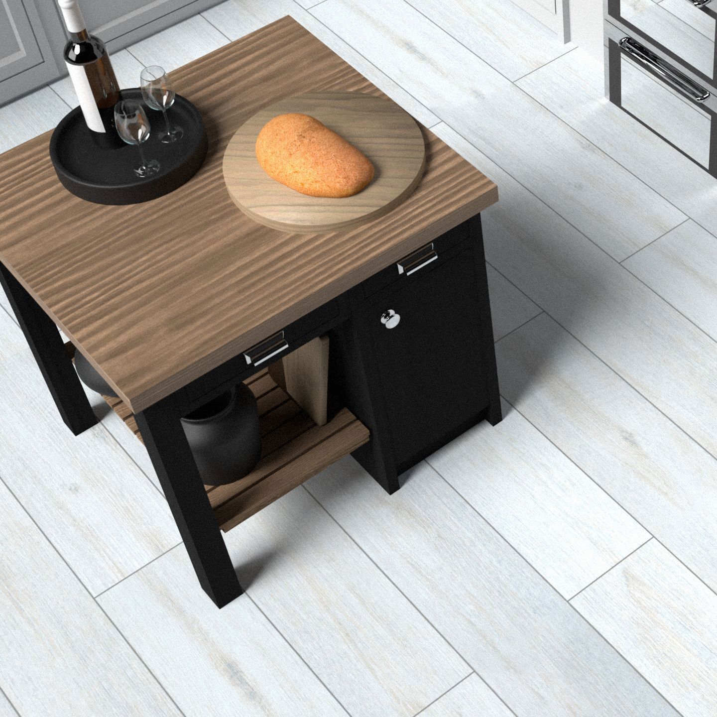 Изображение товара SPC плитка Дуб Рокка 33 класс 4 фаски толщина 4 мм 2.574 м2