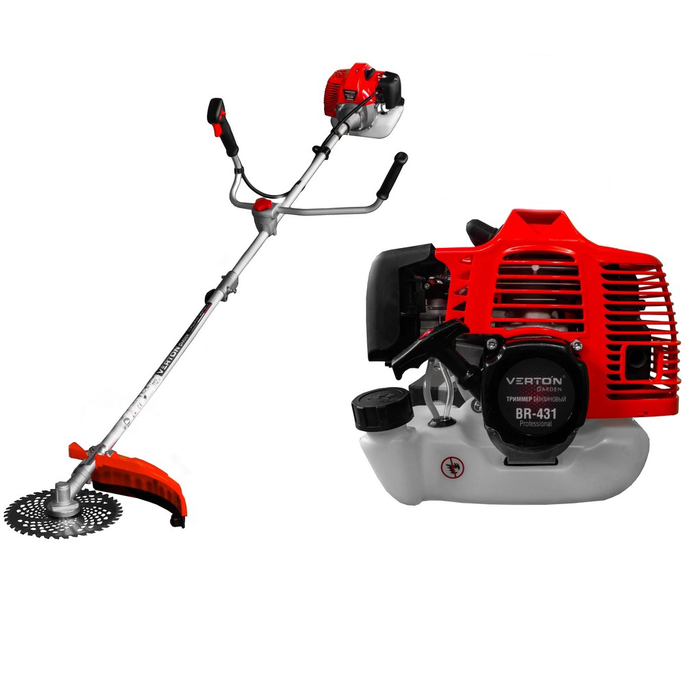 Изображение товара Бензиновый триммер Verton BR-431 Prof 1.9 л.с. разборная штанга