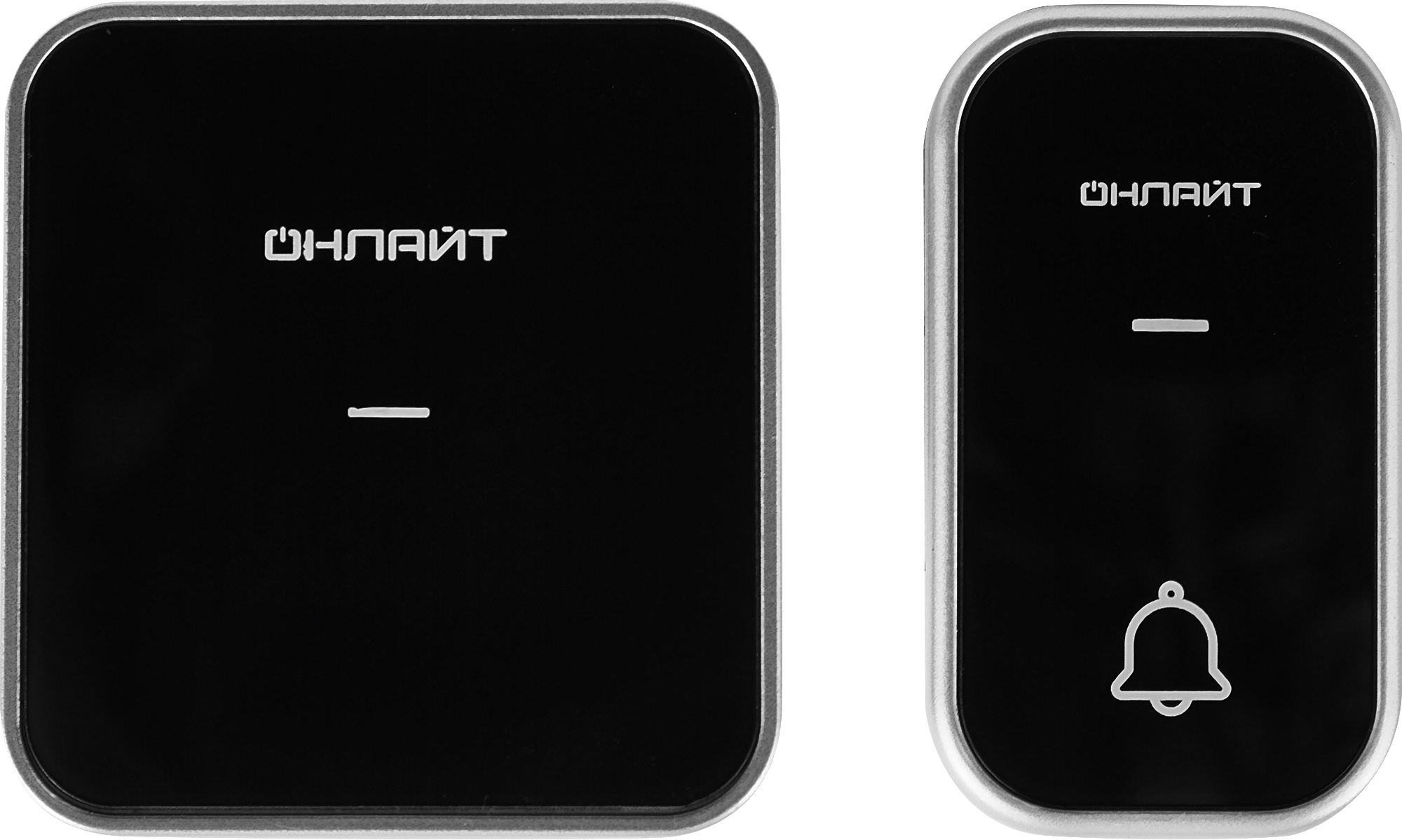 Изображение товара Дверной звонок беспроводной Онлайт ODB-D-AC05-1V1-BL черный 36 мелодий