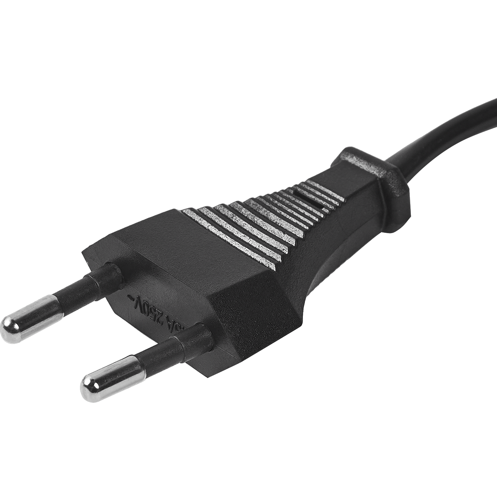 Изображение товара Провод с выключателем Duwi 220 В без заземления 2.5 А цвет черный 2 м