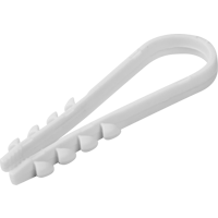 Изображение товара Дюбель-хомут Duwi ДХК 11-18 для круглого кабеля цвет белый 10 шт.