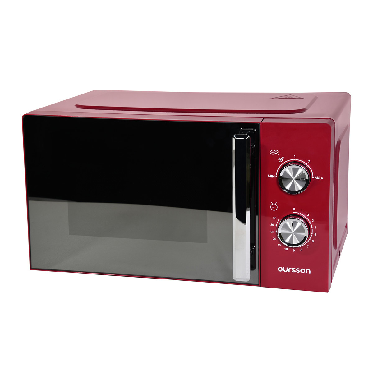 Изображение товара Микроволновая печь Oursson MM2010 20 л бордовая механическая