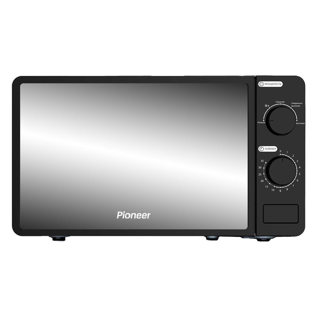 Изображение товара Микроволновая печь Pioneer MW200M 20 л черная с механическим управлением