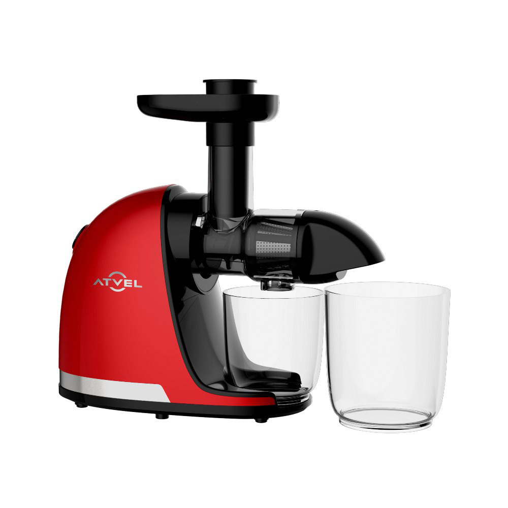 Изображение товара Электрическая шнековая соковыжималка Atvel PowerTwist J3 150 Вт красная