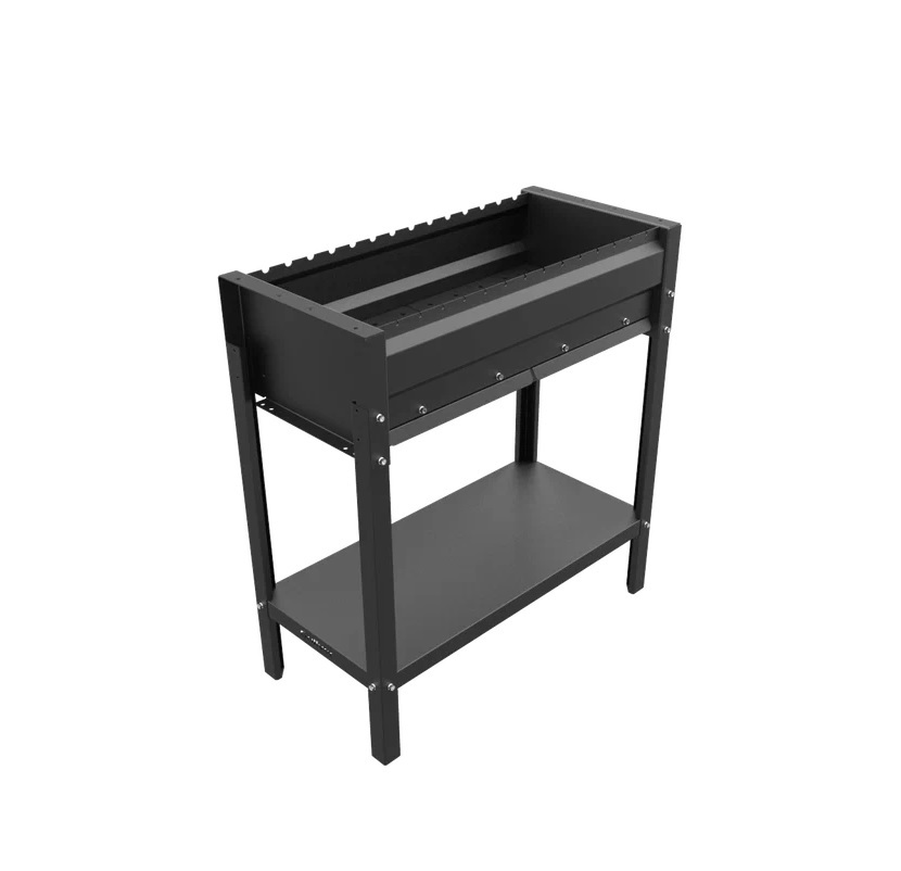 Изображение товара Мангал Grillver Редлайнер 39.50x80.50x85 см толщина 2 мм