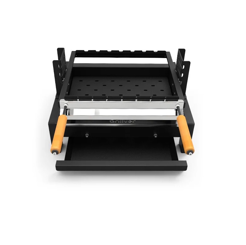 Изображение товара Мангал Grillver Инбрик из прочной стали 43x50 см с регулировкой расстояния Изображение товара Мангал Grillver Инбрик из прочной стали 43x50 см с регулировкой расстояния