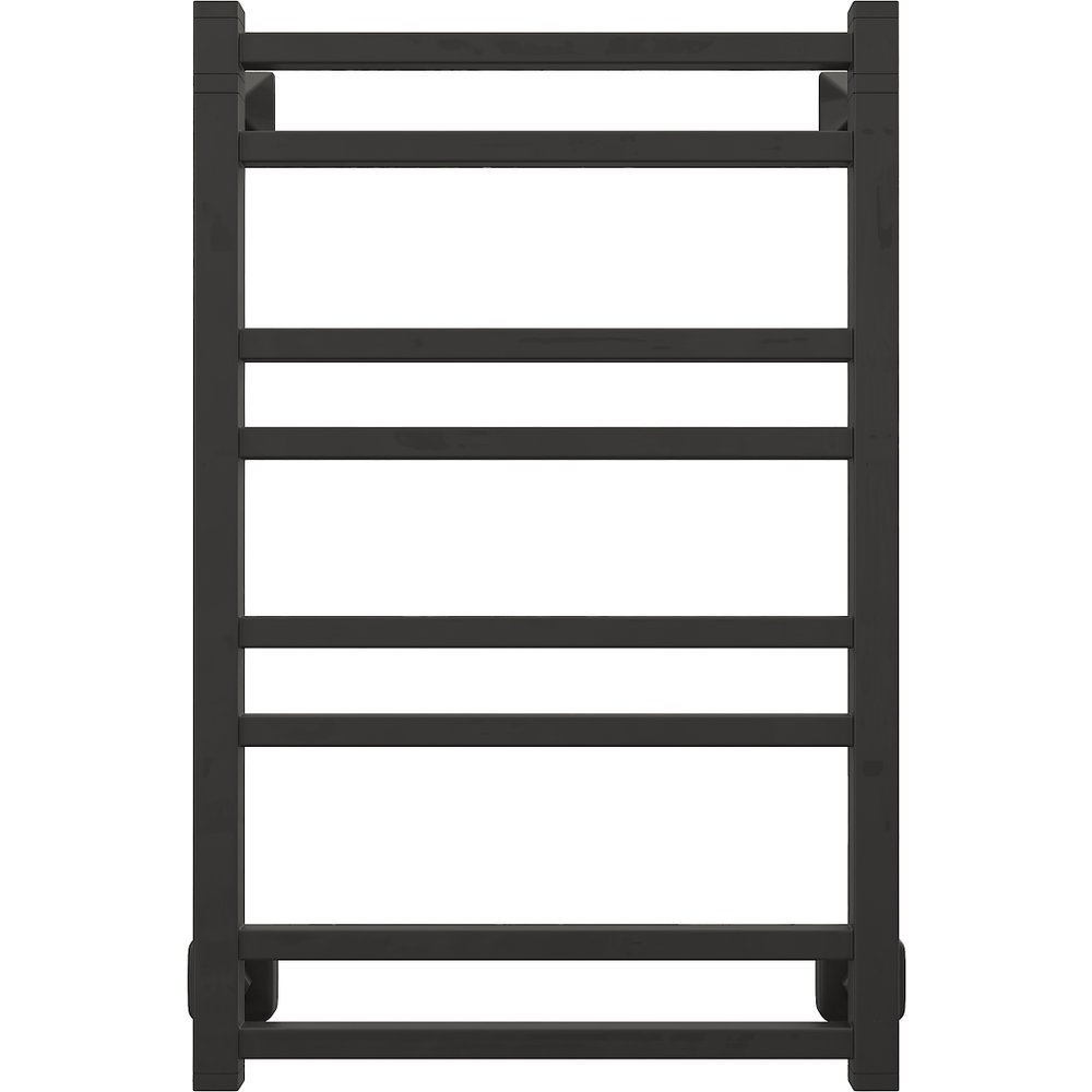 Изображение товара Полотенцесушитель водяной EWRIKA Кассандра Pg 80x50 черный матовый