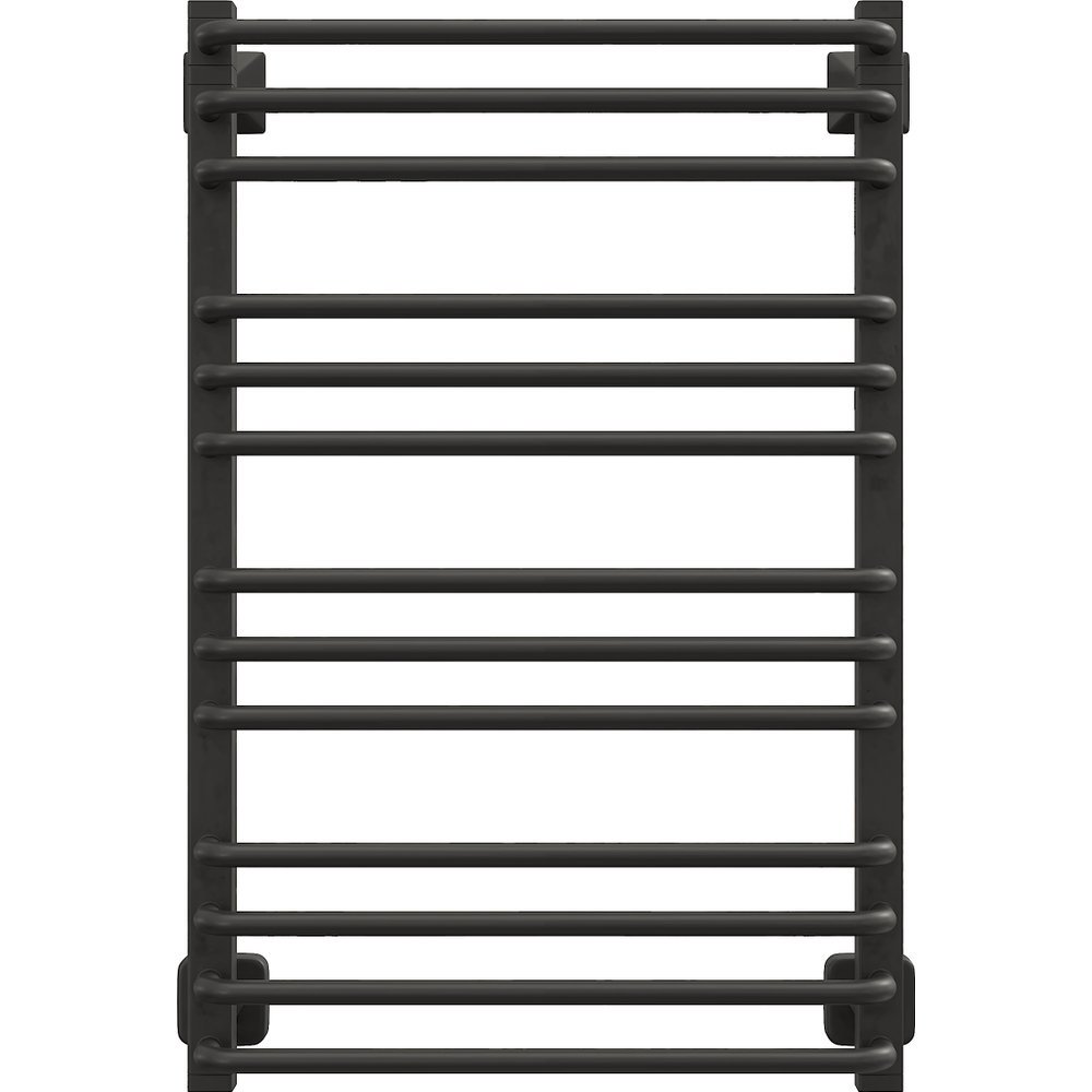 Изображение товара Водяной полотенцесушитель EWRIKA Кассандра Pd 80x50 черный матовый нержавейка