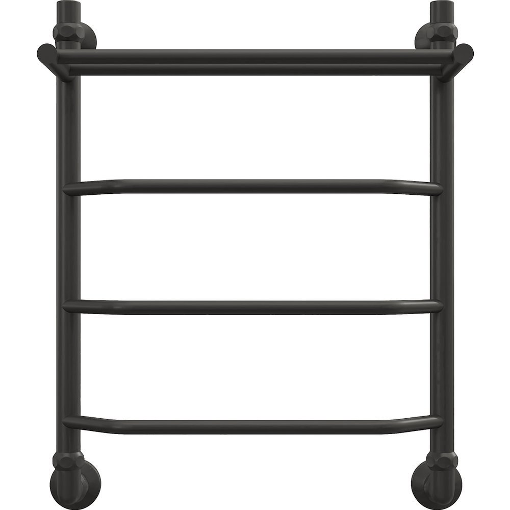 Изображение товара Водяной полотенцесушитель EWRIKA Сафо FT черный матовый 50x60 см с полкой