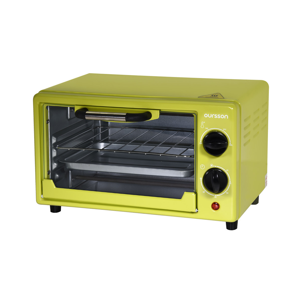 Изображение товара Электропечь Oursson MO0703 7л 600Вт зеленое яблоко компактная для дома и поездок