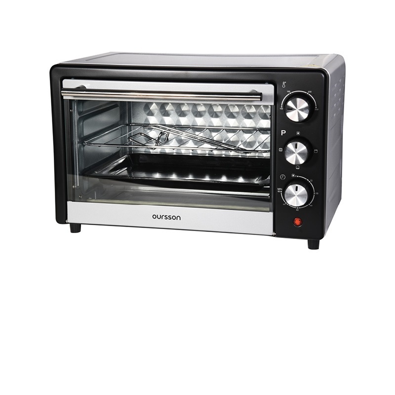 Изображение товара Электропечь Oursson MO2008 18л 1360Вт черный компактная мини-печь