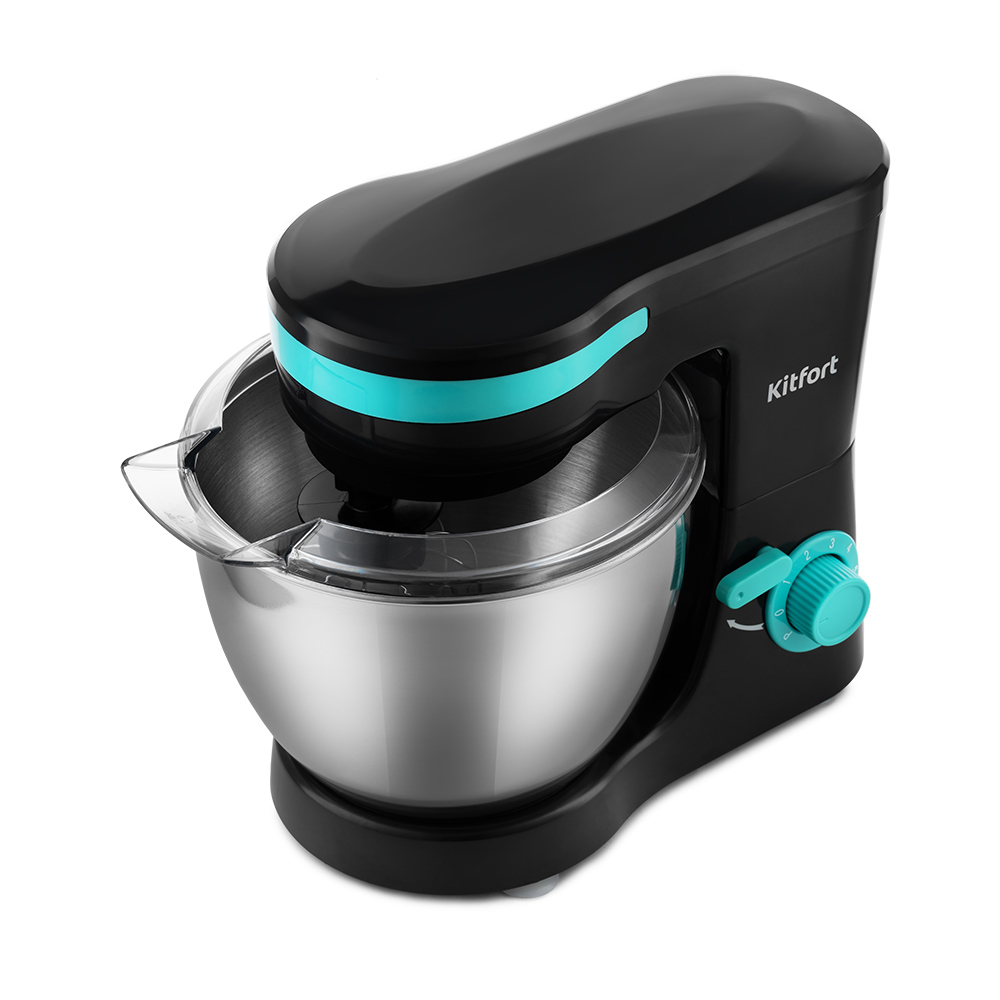 Изображение товара Планетарный миксер Kitfort КТ-3044-4 1000 Вт бирюзовый домашний помощник