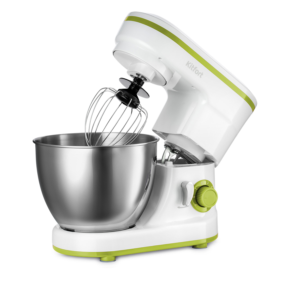Изображение товара Планетарный миксер Kitfort КТ-3045 1200 Вт салатового цвета