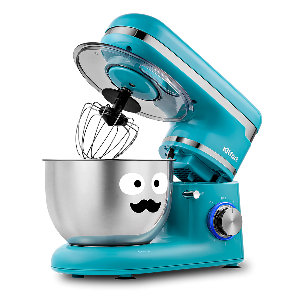 Изображение товара Миксер планетарный Kitfort КТ-3415-2 800 Вт цвет бирюзовый