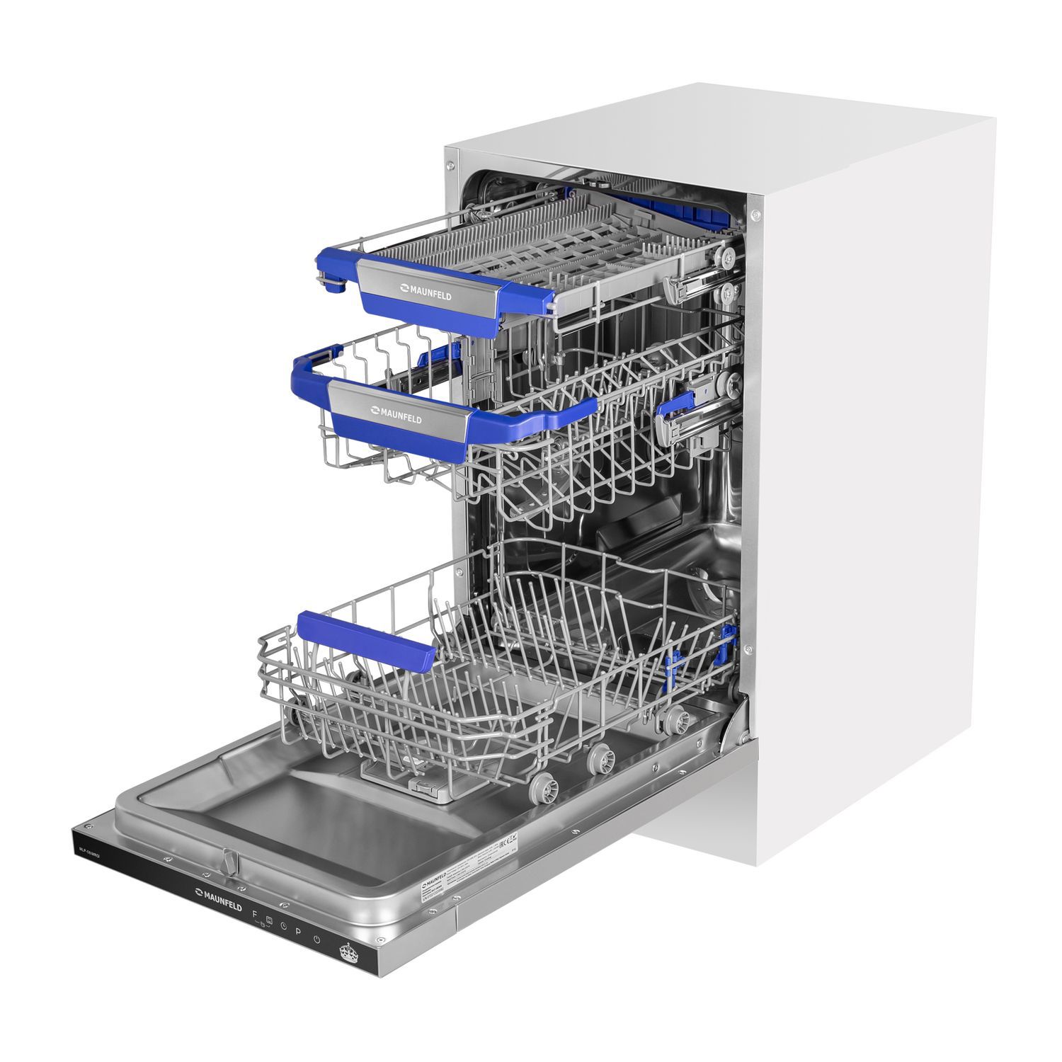 Изображение товара Встраиваемая посудомоечная машина Maunfeld mlp-08imroi 44.8 см 8 программ