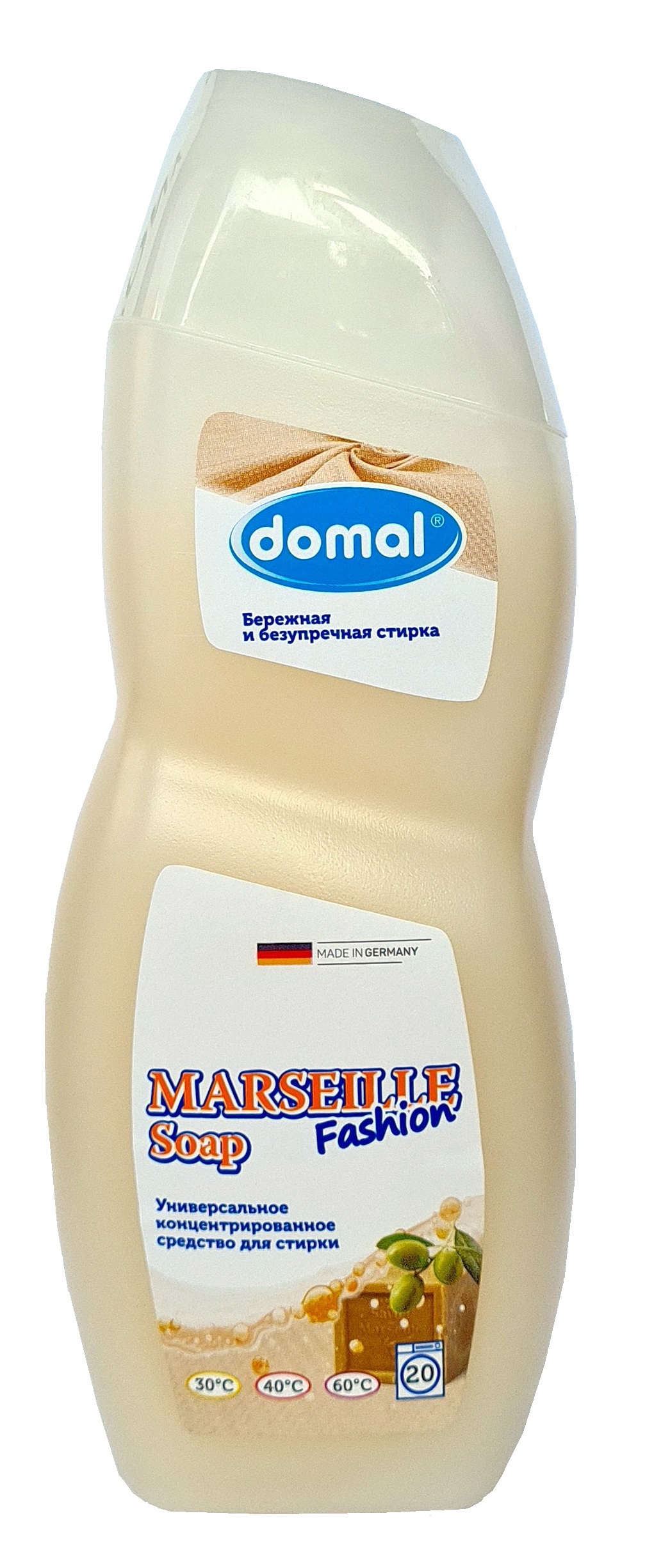 Изображение товара Концентрированное средство для стирки Domal MARSEILLE Soap FASHION 750 мл Изображение товара Концентрированное средство для стирки Domal MARSEILLE Soap FASHION 750 мл