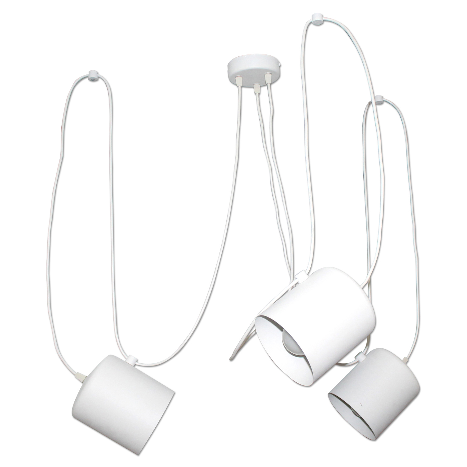 Изображение товара Светильник подвесной INSPIRE 1005253153 "Техно" 3 лампы 15 м² цвет белый