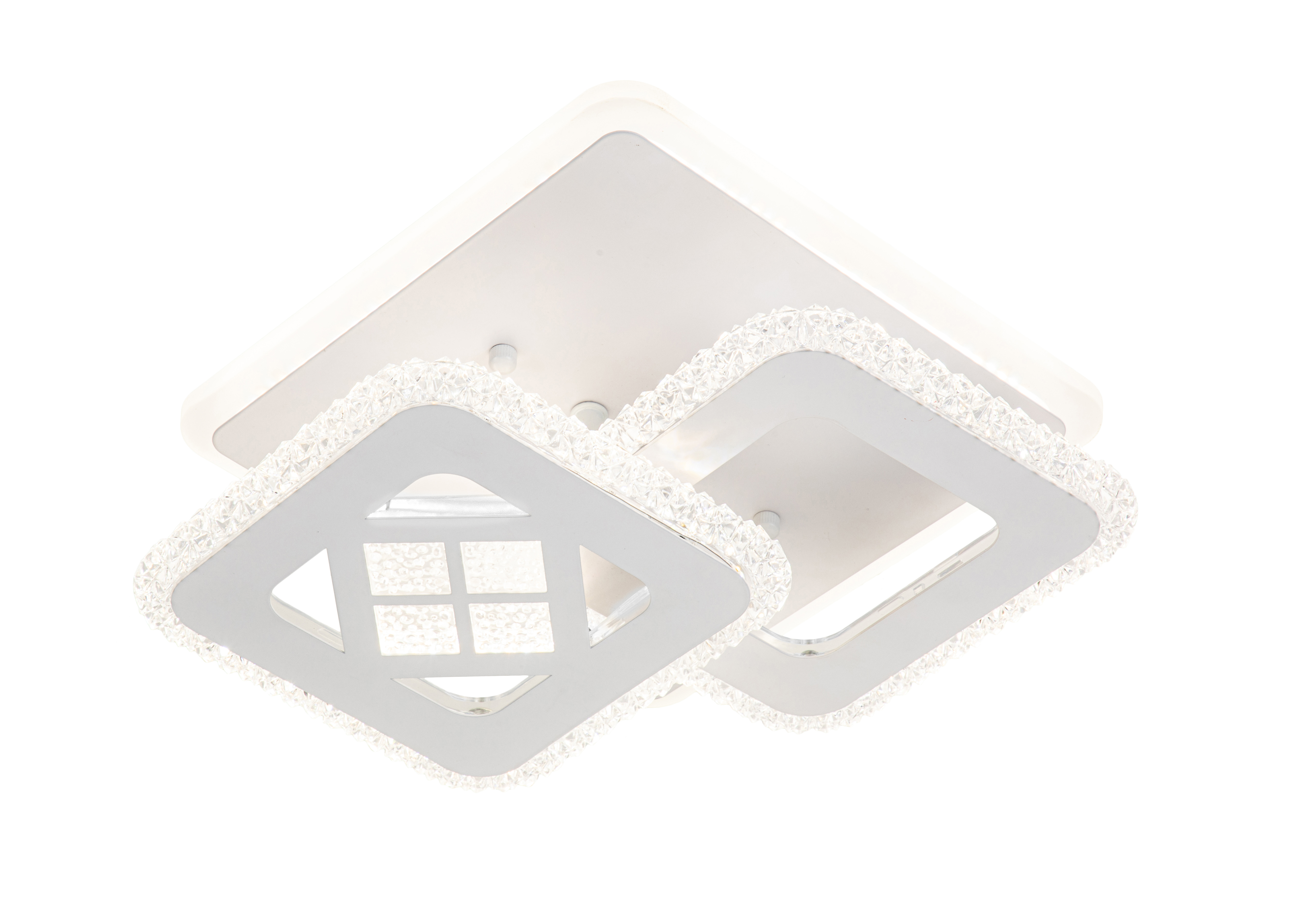 Изображение товара Люстра потолочная светодиодная ESCADA 10226/2LED BL White ARCTURUS 22 м² изменение оттенков белого цвет белый