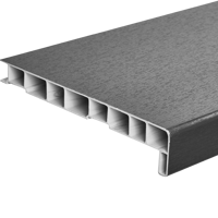Изображение товара Подоконник ПВХ 2000x200 мм цвет серый антрацит