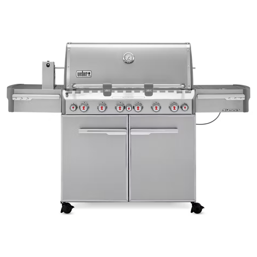 Изображение товара Газовый гриль Weber Summit S-670 GBS нержавеющая сталь