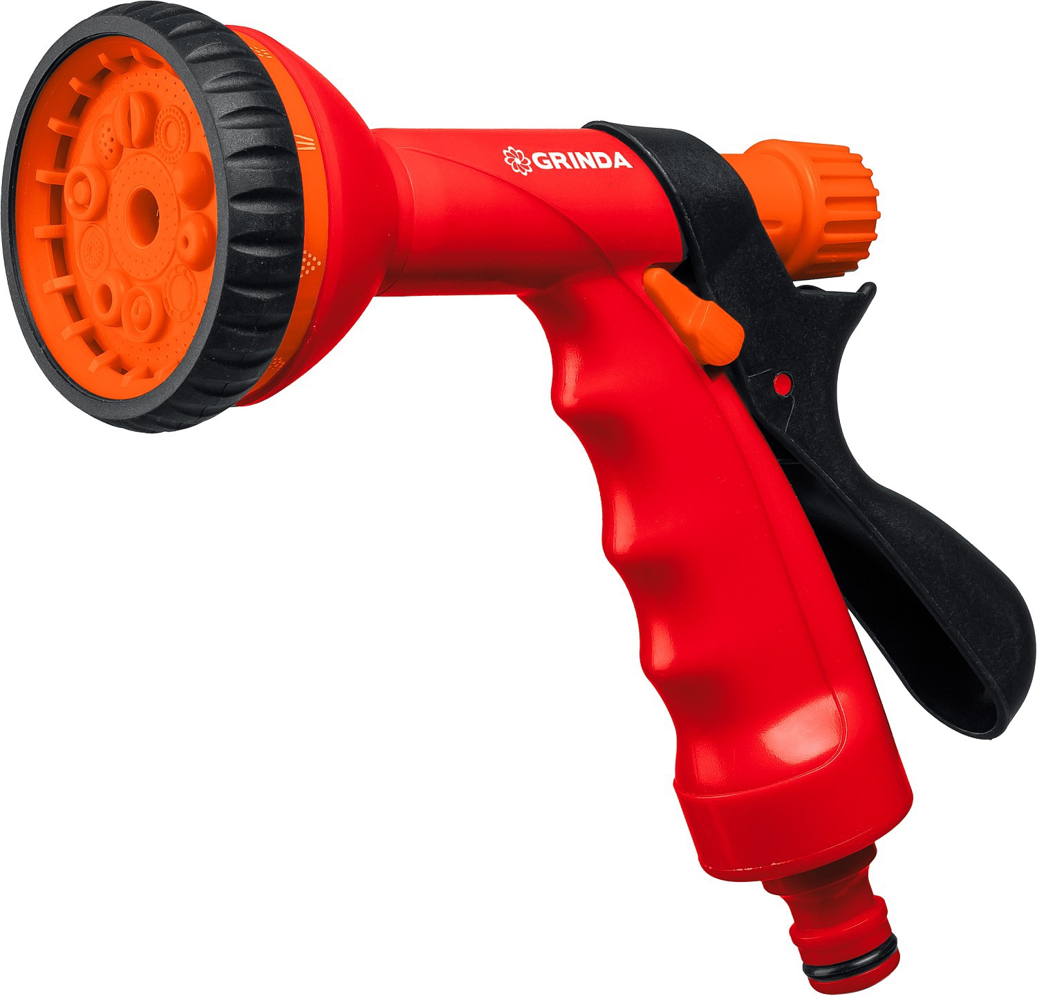 Изображение товара Поливочный пистолет Grinda P-10 10 режимов пластиковый