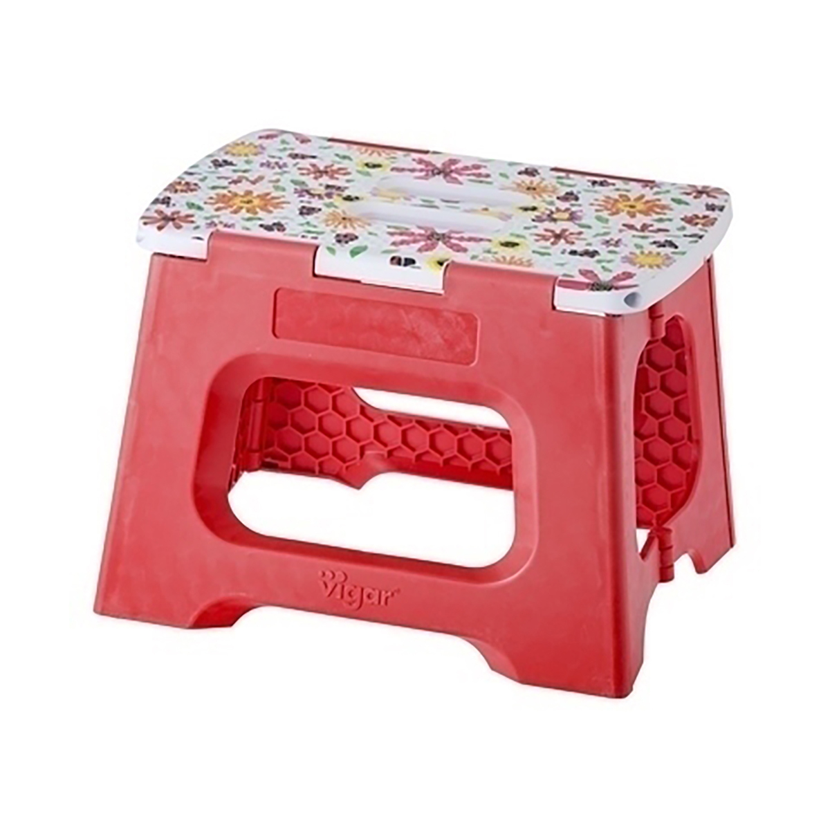 Изображение товара Табурет садовый складной Vigar Stool 32 см х 26 см х 23 см пластик красный