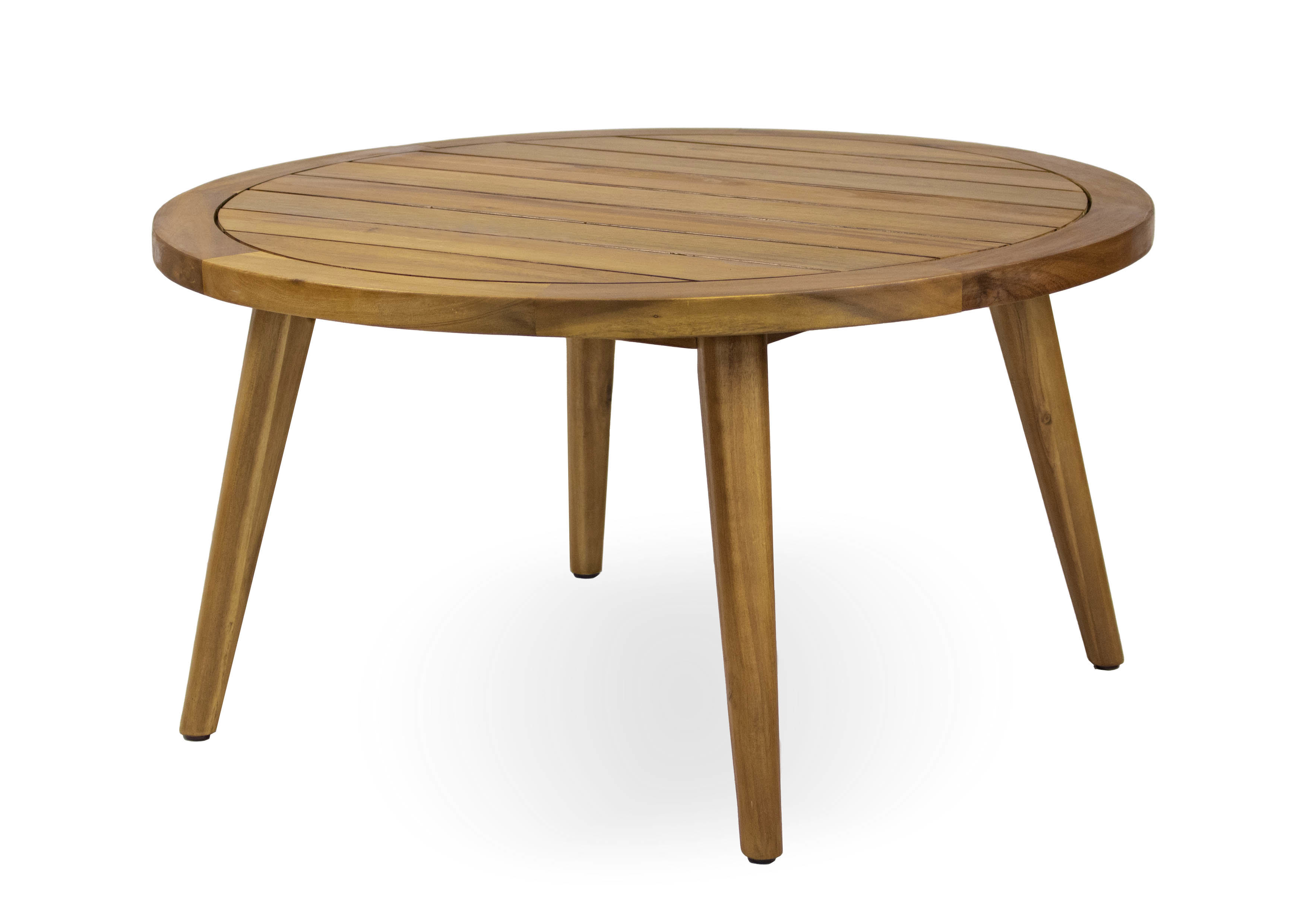 Изображение товара Нераздвижной садовый стол Azzura 151029 из акации 80x80 см коричневый