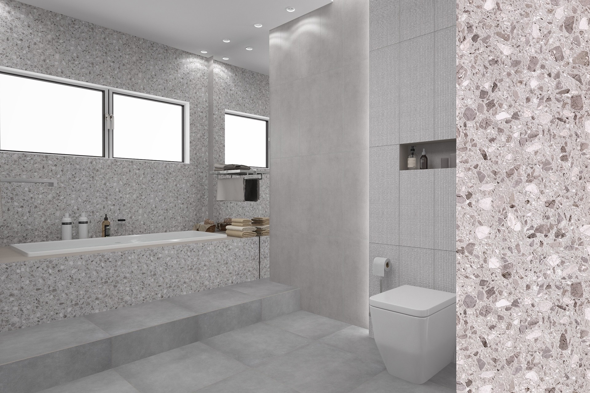 Изображение товара Керамическая плитка Kerlife Alba 00-009617 25.1x71 см серый цвет