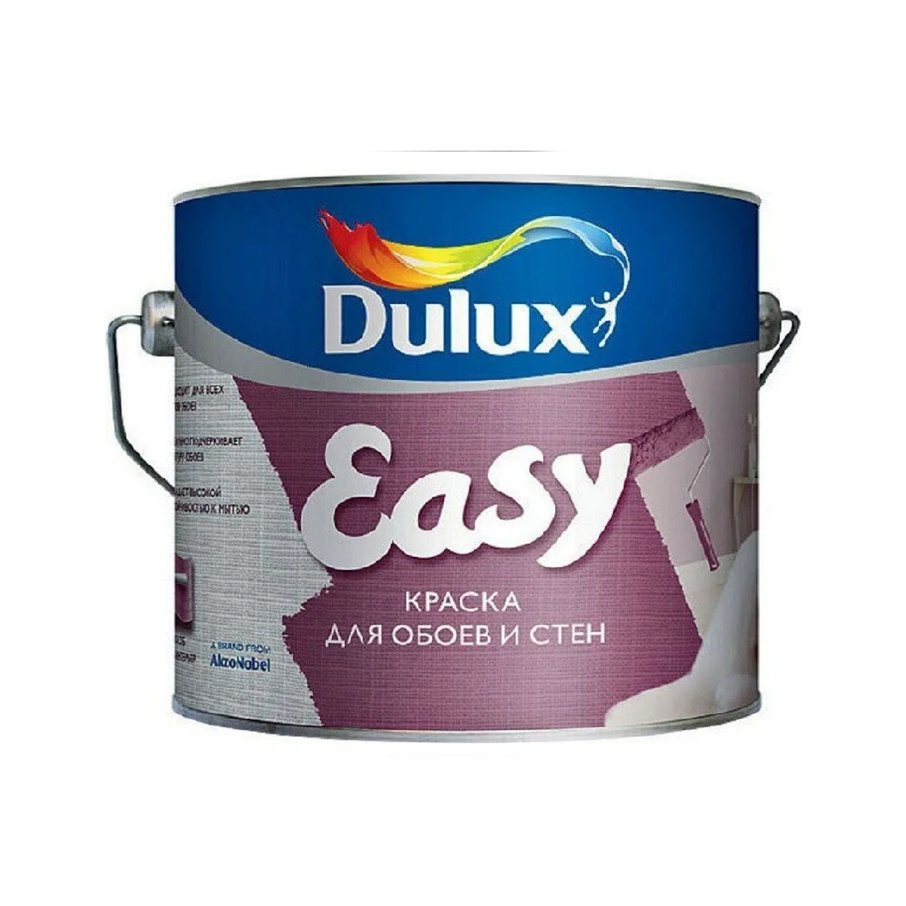 Изображение товара Краска DULUX Easy Матовая водно-дисперсионная для внутренних стен и потолков