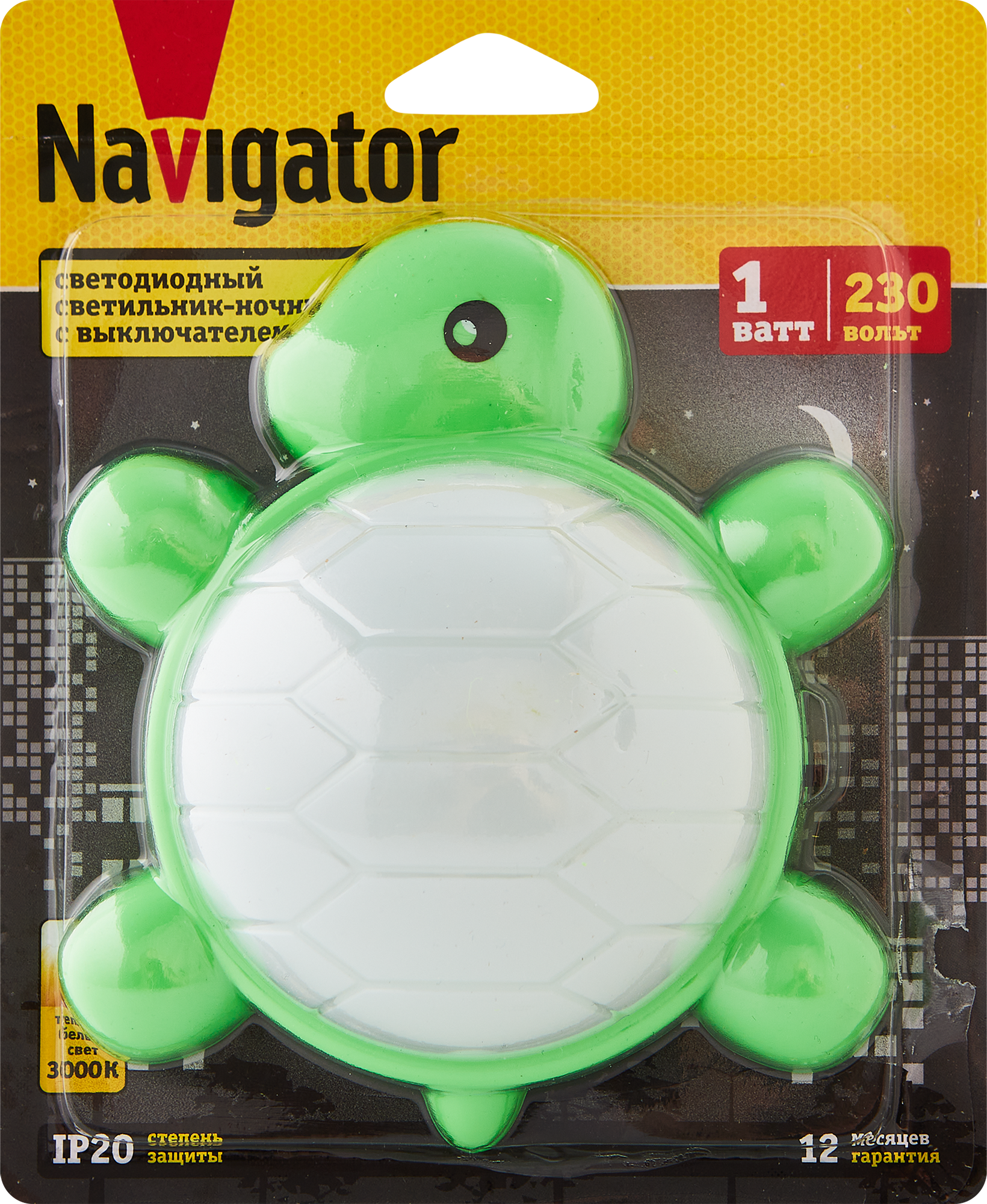 Светильник-ночник Navigator Черепашка детский - 6
