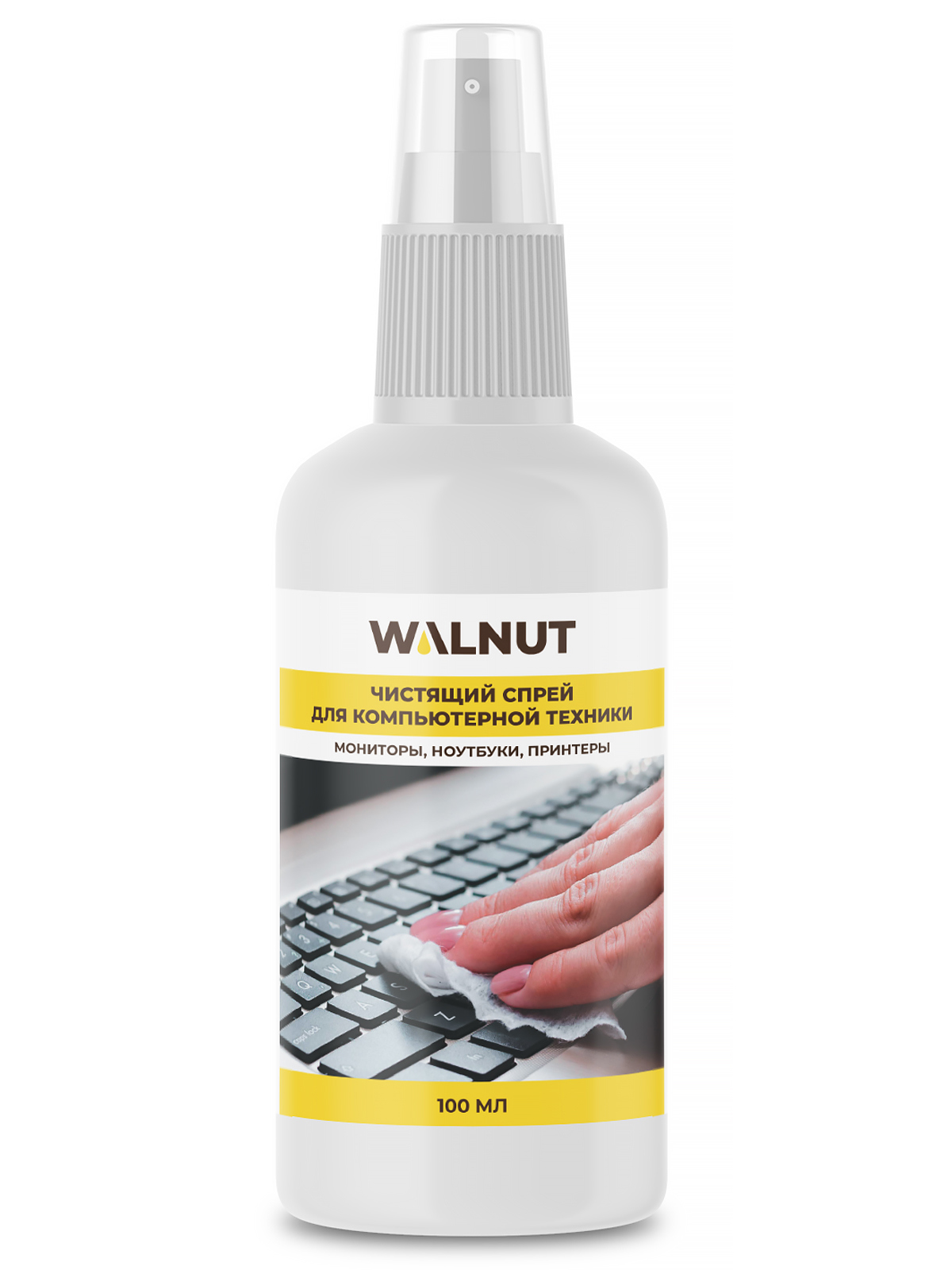 Изображение товара Спрей-очиститель WALNUT для компьютерной техники и смартфонов 100 мл