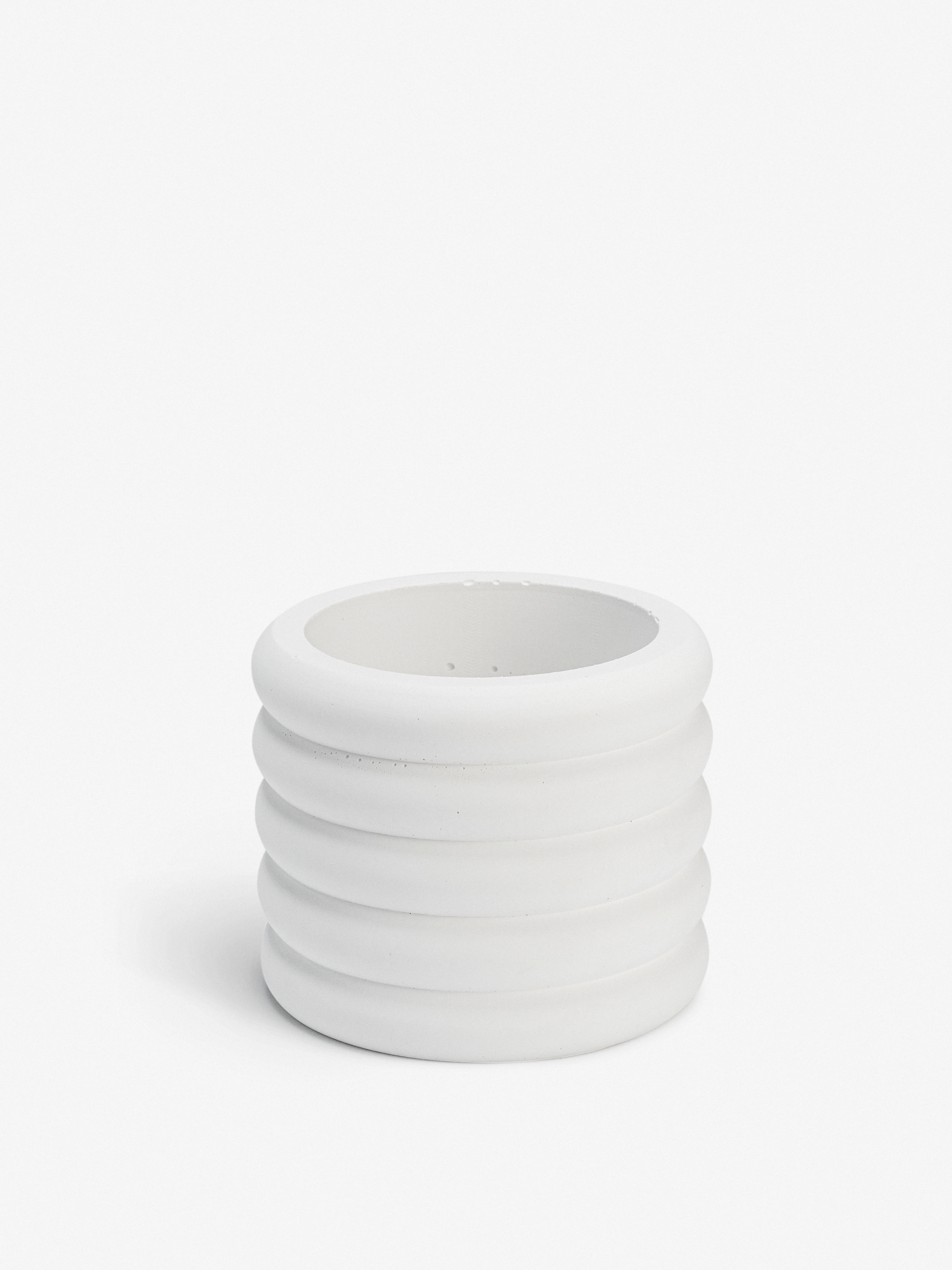 Изображение товара Кашпо Villermo "Бублик мини" для суккулентов, гипс