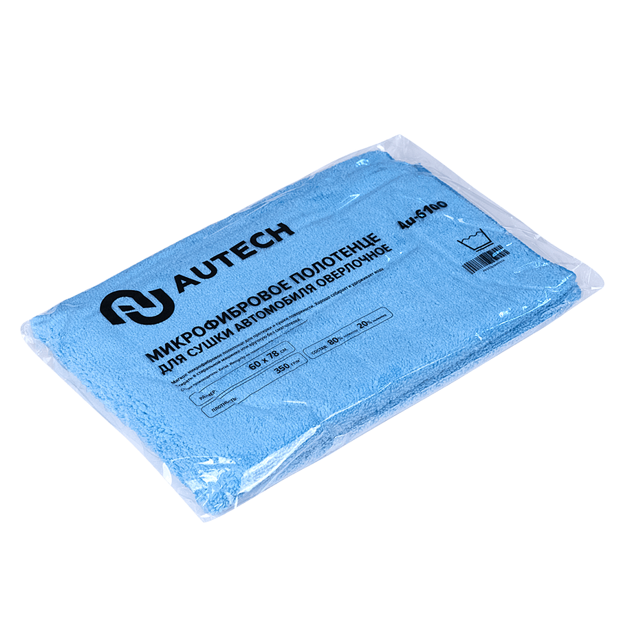Изображение товара Полотенце AUTECH Au-6100 микрофибра Изображение товара Полотенце AUTECH Au-6100 микрофибра
